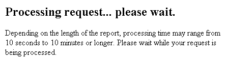 Please Wait