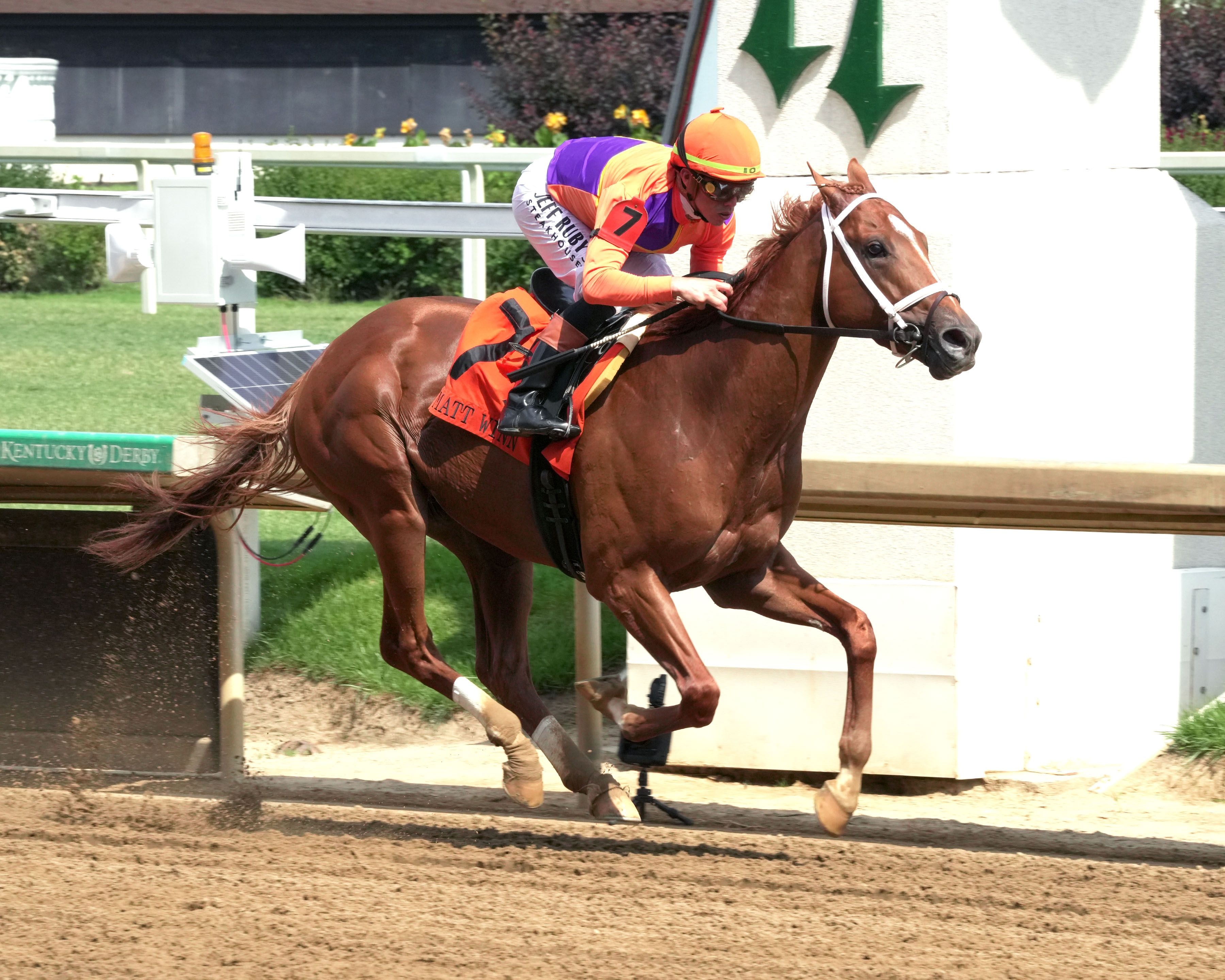 Further Ado returns to winning form in Matt Winn