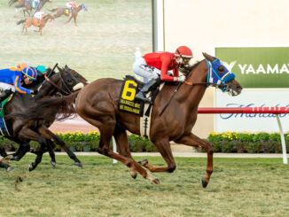 Mi Hermano Romano upset the Seabiscuit with a well-timed move