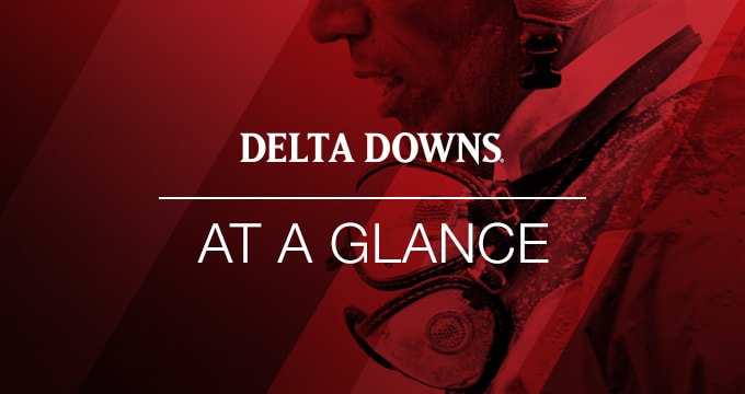 Delta Downs At a Glance Oct. 12, 2026