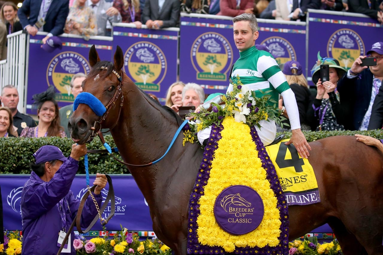 Flightline retires in blaze of Breeders’ Cup glory