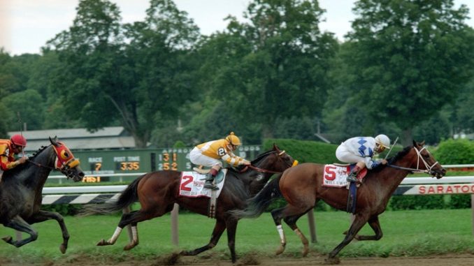 Will's Way wins the Travers Stakes