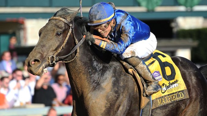 Maxfield wins the Breeders' Futurity at Keeneland 2019