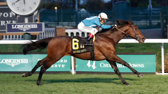 Smokin' T in the River City (G3) at Churchill Downs