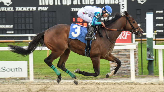 Book'em Danno wins the Pasco Stakes at Tampa Bay Downs