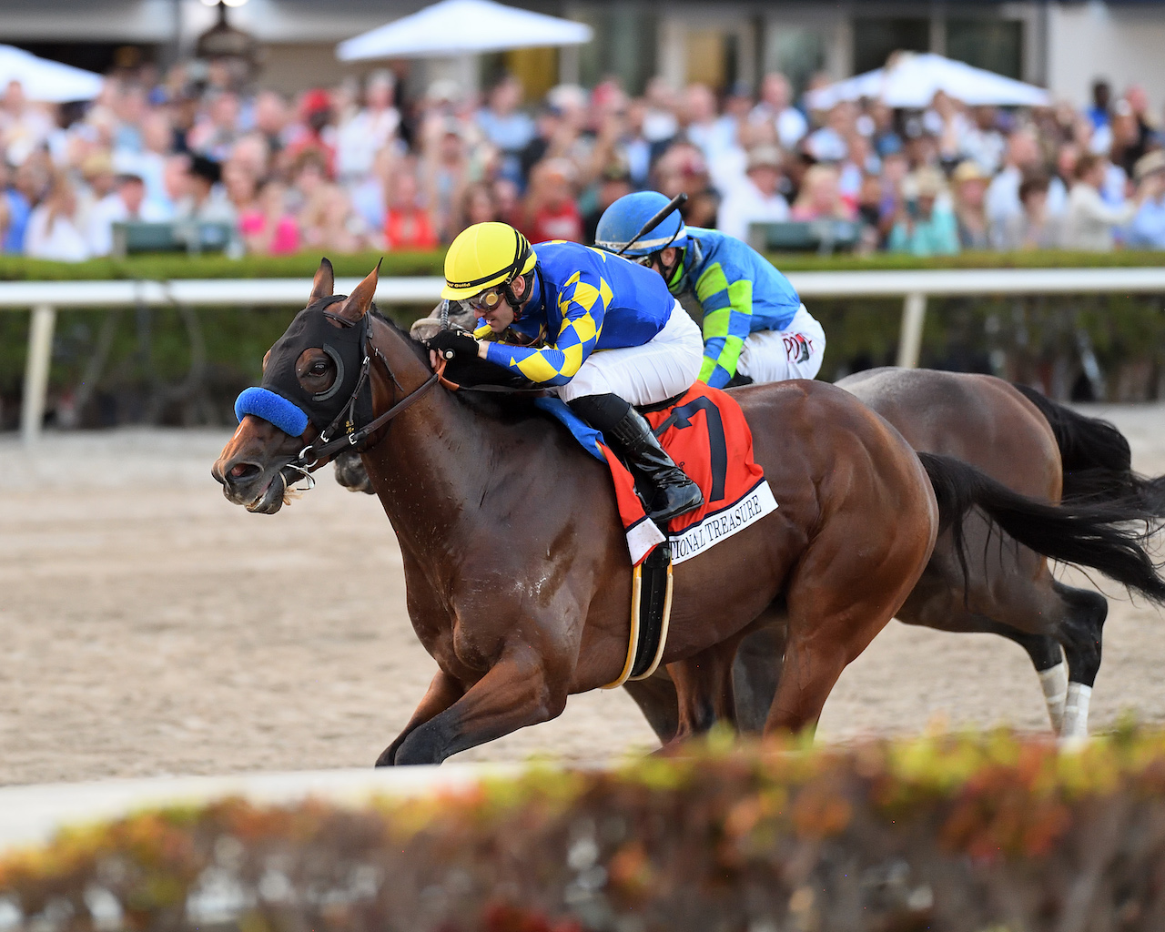 National Treasure turns back Senor Buscador in Pegasus World Cup