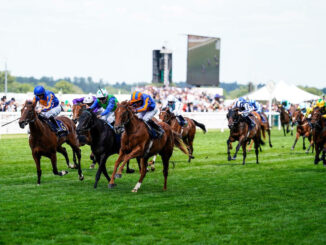 Fairy Godmother winning the Albany (G3) at Royal Ascot (Photo by Megan Coggin/Ascot Racecourse)