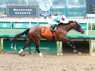 Scylla wins the Shawnee (G3) at Churchill Downs