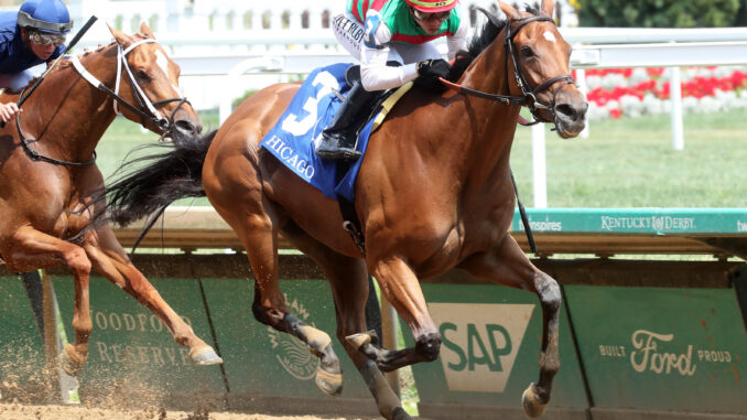 Vahva wins the Chicago (G2) at Churchill Downs