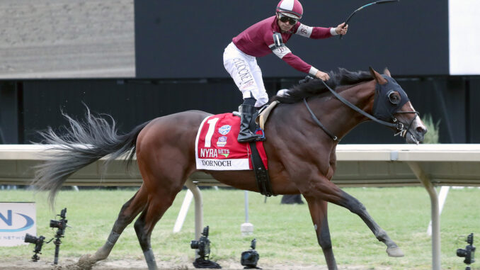 Dornoch captures the Haskell Invitational Stakes (GI) at Monmouth Park