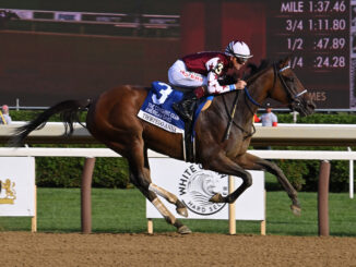 Thorpedo Anna wins at Saratoga