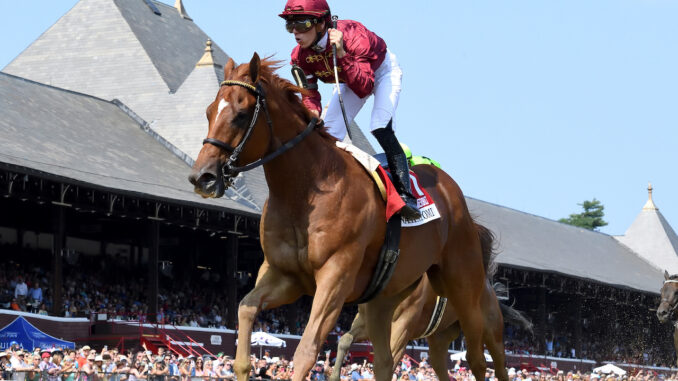 Nakatomi wins the Vanderbilt at Saratoga