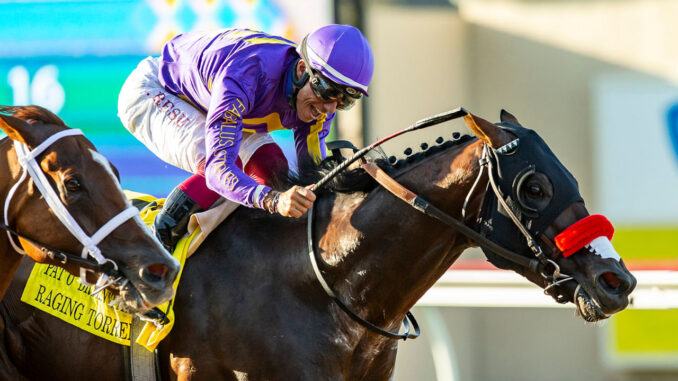 Raging Torrent upsets The Chosen Vron in the Pat O'Brien