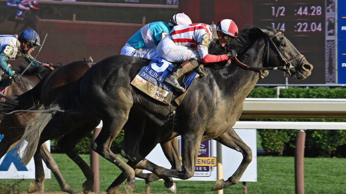 Domestic Product wins the H. Allen Jerkens Memorial S. (G1) at Saratoga