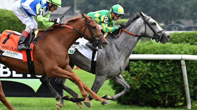 Grayosh wins the Lake Placid at Saratoga