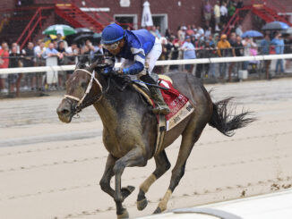 Immersive wins the Spinaway at Saratoga