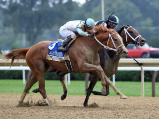 Power Squeeze wins the Alabama S. at Saratoga