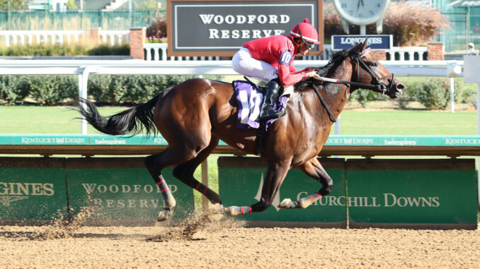 Jonathan's Way wins the Iroquois (G3) at Churchill Downs