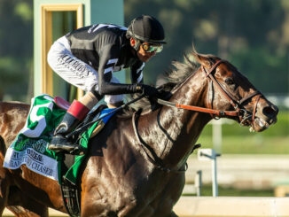 Straight No Chaser blitzes them on the front end in the Santa Anita Sprint Championship