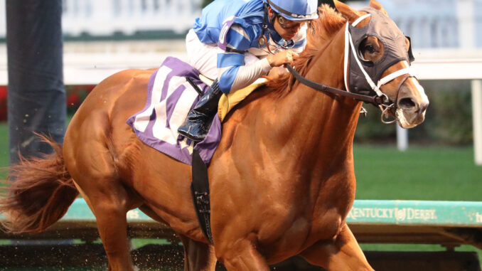 Admiral Dennis breaks his maiden at Churchill Downs