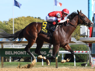 Keewaydin wins at Belmont at the Big A.